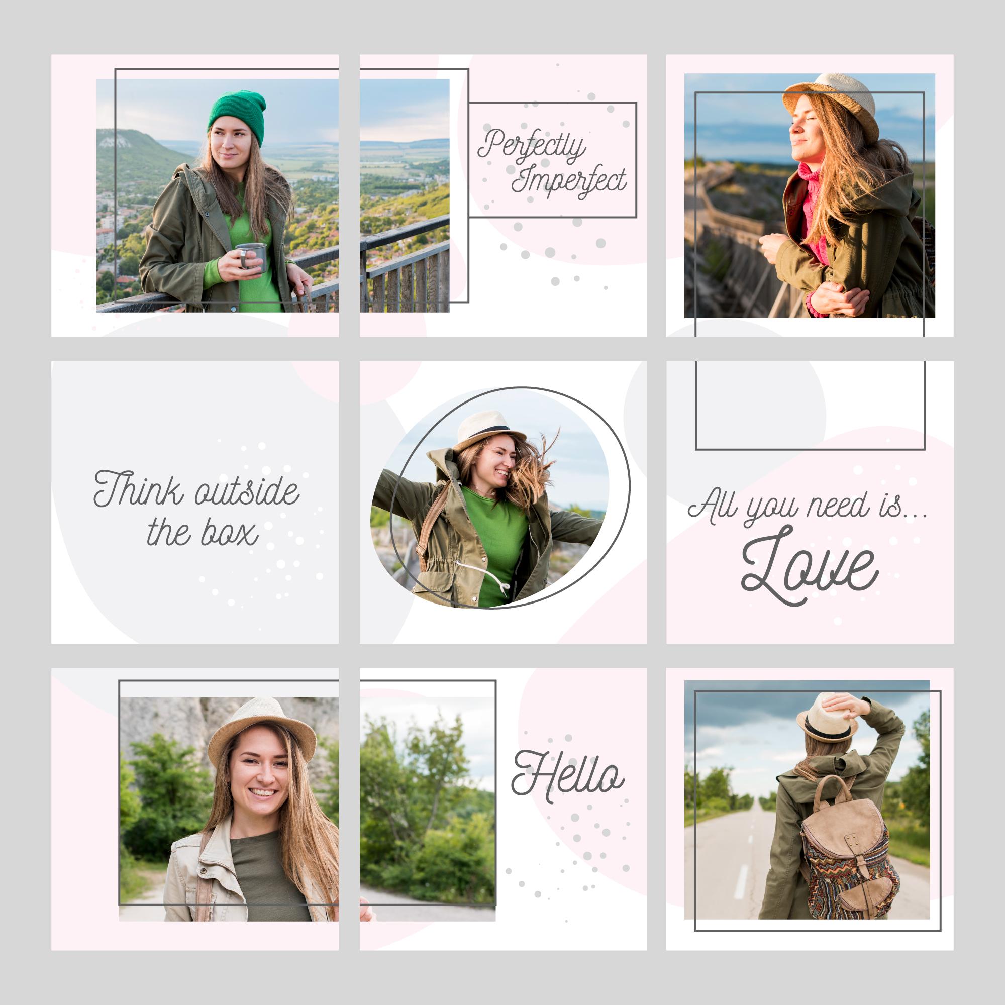 cum sa faci un instagram photo grid